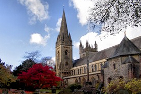 Llandaff Cathedral Cardiff, Wales (Exterior)